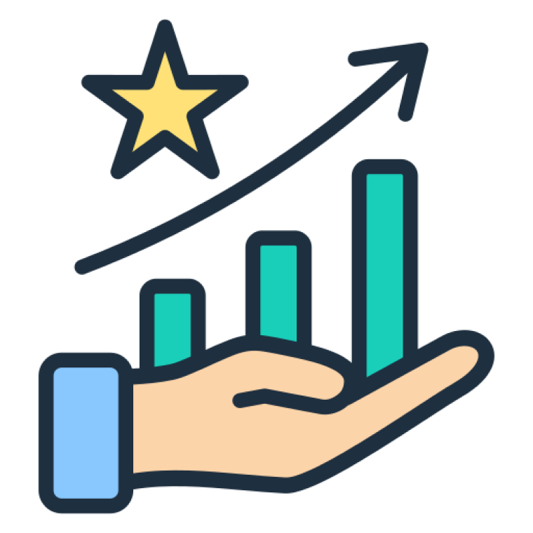 Icon representing expert support